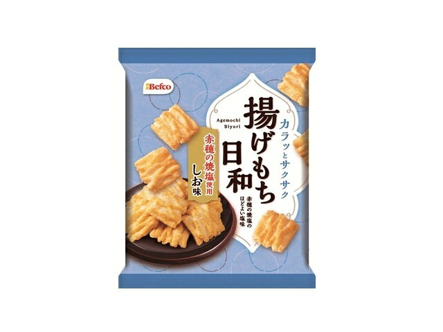 栗山米菓 揚げもち日和 しお味 65g