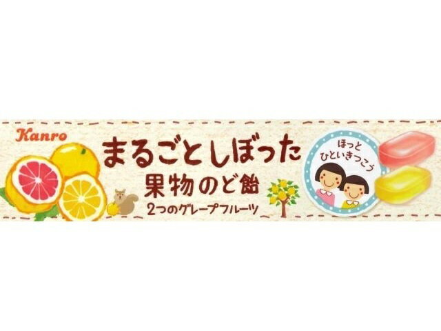 楽天市場】カンロ カンロ まるごとしぼった果物のど飴 80g | 価格比較