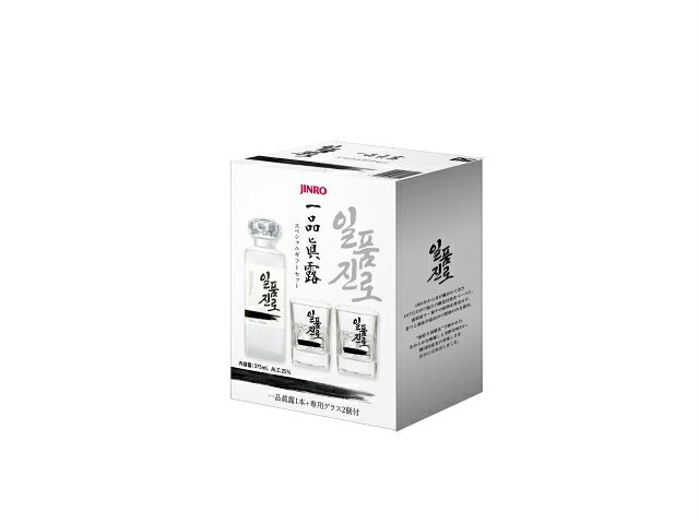 楽天市場】眞露 JINRO 一品眞露ギフトセット 375ml | 価格比較 - 商品