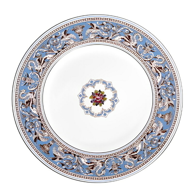 B Wedgwood ウェッジウッド フロレンティーンTQ プレート 27CM 50102601004 2284691