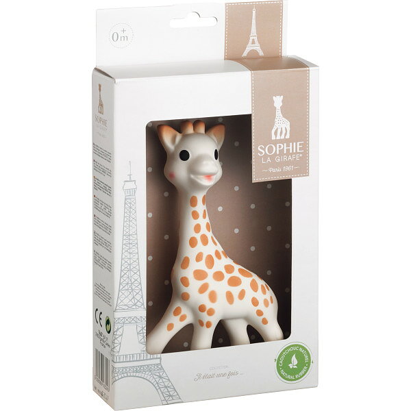 キリンのソフィー フランス製 正規品 出産祝い きりん 知育玩具 おもちゃ ギフト プレゼント 赤ちゃん 知育 ベビー 0ヶ月 0歳 天然ゴム Sophie la girafe