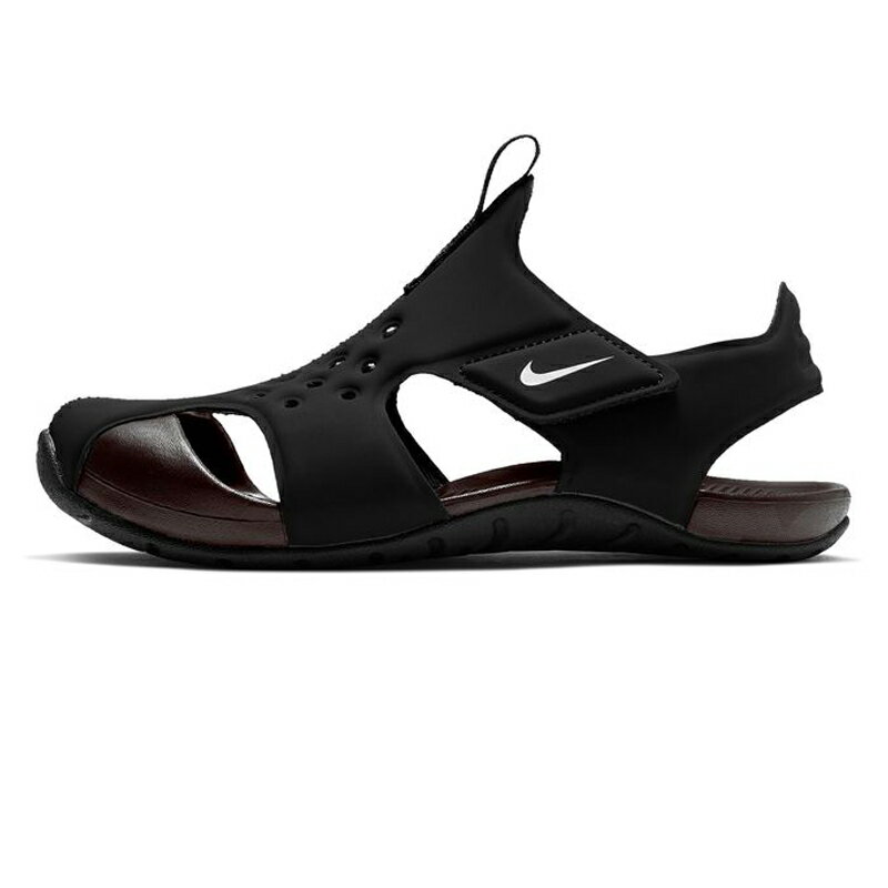 NIKE ナイキ サンレイ プロテクト 2 PS サンダル キッズ/ジュニア 21.0cm 001 ブラック×ホワイト NJP-943826