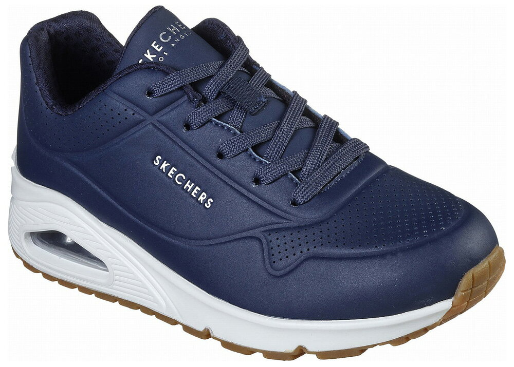 SKECHERS スケッチャーズ UNO-STAND ON AIR ウノ-スタンドオンエア 25.0cm NAVY 73690 NVY