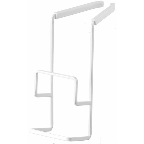 山崎実業 蛇口にかけるスポンジホルダー タワー ダブル ホワイト 4390