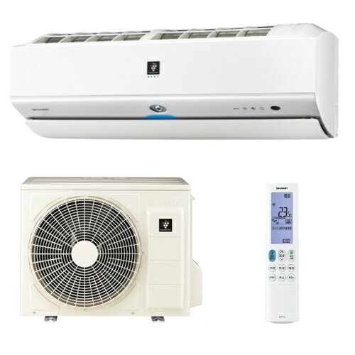 楽天市場】シャープ SHARP プラズマクラスター エアコン L-X AY-L25X-W