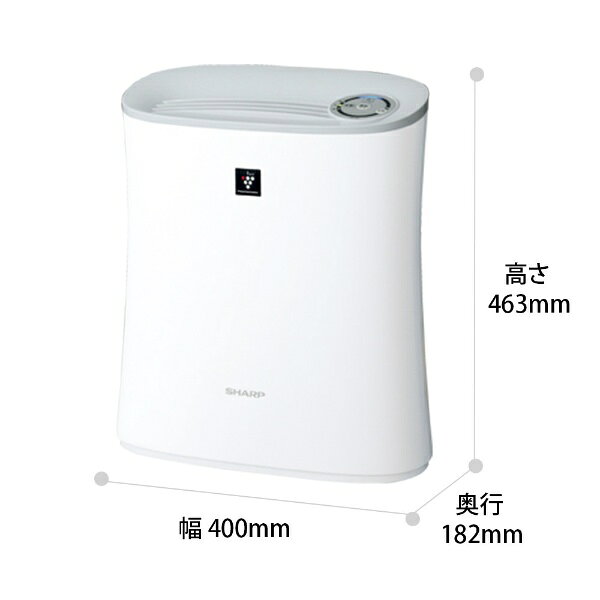 楽天市場】シャープ SHARP 空気清浄機 プラズマクラスター FU-L30-W