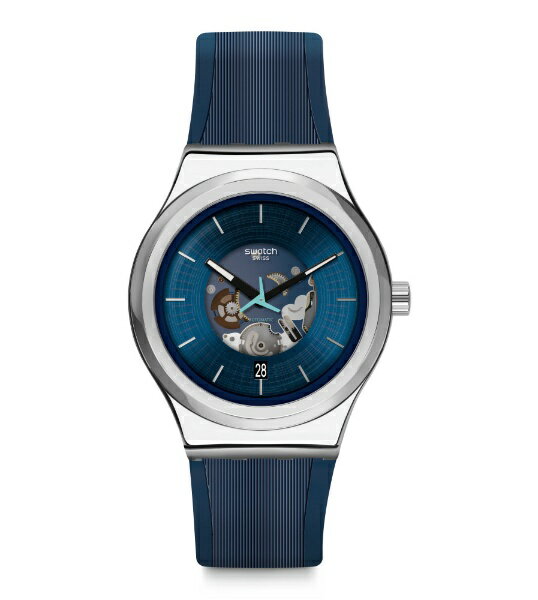 メンズ腕時計 SWATCH SYSTEM51 IRONY YIS409 ブルー CLASSIC LINES - YIZ405 - Swatch® Japan
