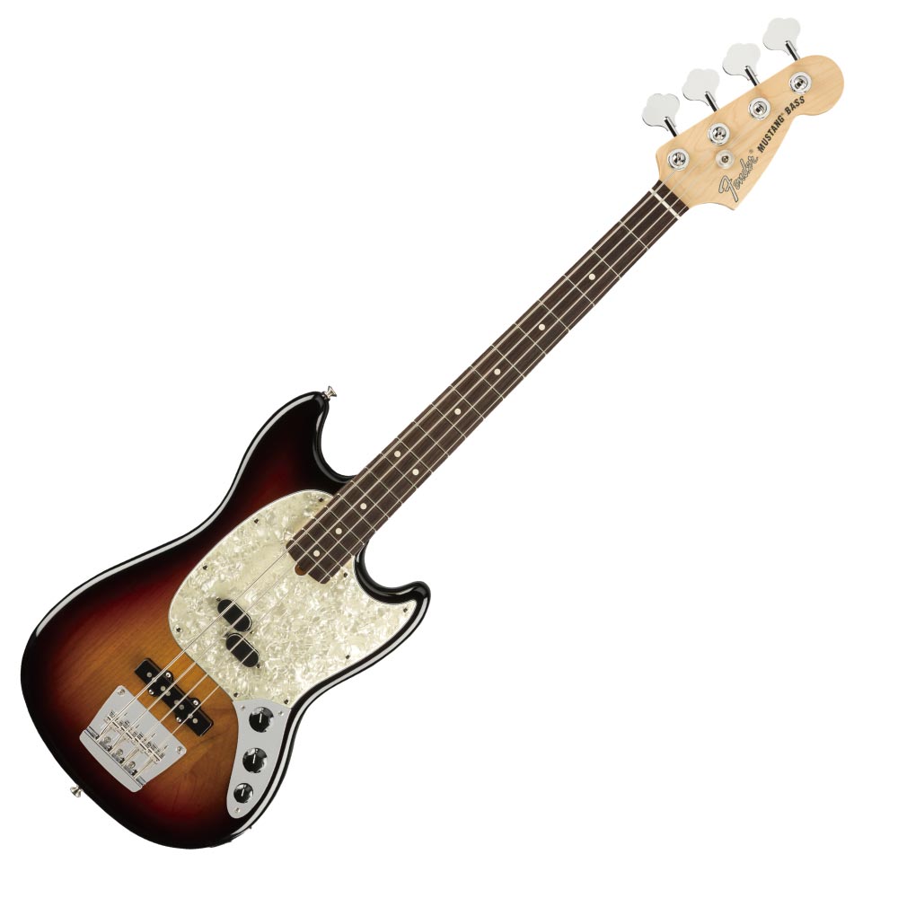 楽天市場】Fender American Performer Mustang Bass 3-Color Sunburst