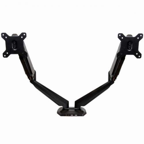 スターテック STARTECH.COM 2面対応多関節モニターアーム 2x USB端子付き ARMSLIMDUO