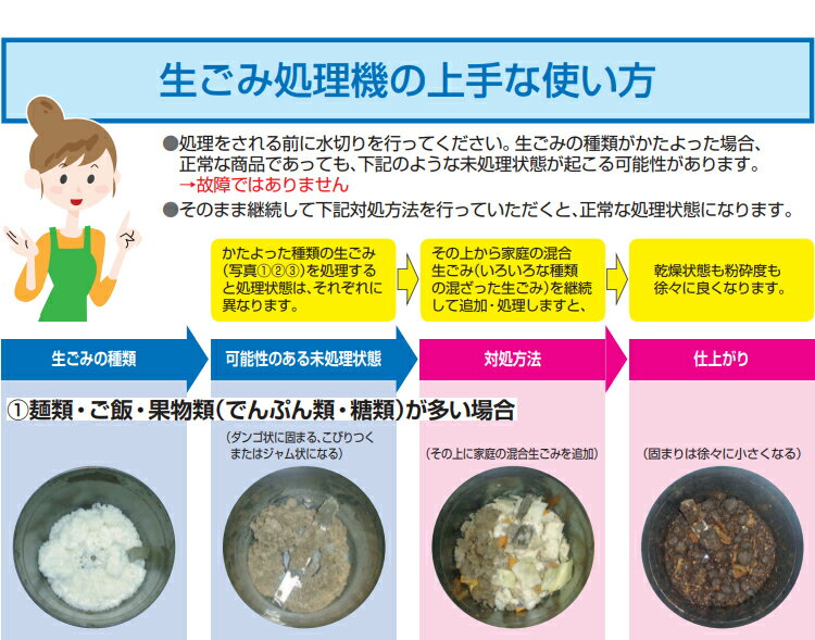 Panasonic 家庭用生ごみ処理機 MS-N53XD-S