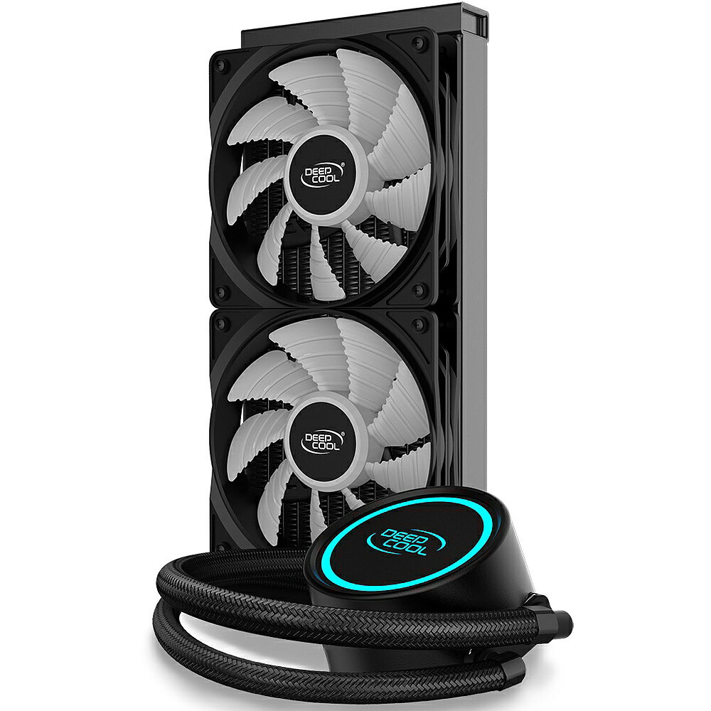 楽天市場】Deepcool DP-H12RF-GL240V2 簡易水冷CPUFAN /GAMMAXX L240