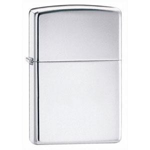 Zippo ジッポライター アーマー 無地 鏡面 シルバー ハイポリッシュクローム ARMOR High Polish Chrome No.167 メール便専用商品