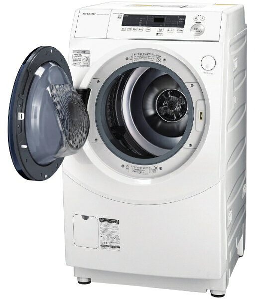 楽天市場】シャープ SHARP ドラム式洗濯乾燥機 ES-H10E-WL | 価格比較