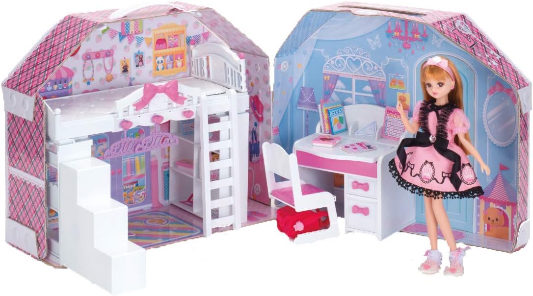 楽天市場】タカラトミー リカちゃん リカちゃんハウス すてきなリカ