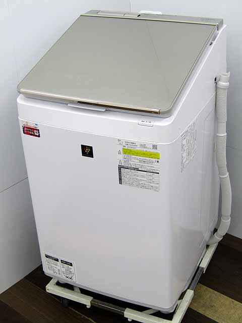 楽天市場】シャープ SHARP プラズマクラスター タテ型洗濯乾燥機