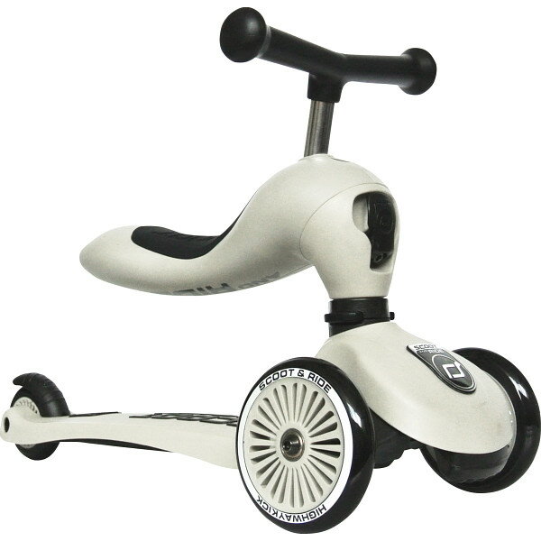 【値下不可】Scoot and Ride Highwaykick 1 ホワイト スクート&ライド ハイウェイキック1【最短翌日発送・安心の2年