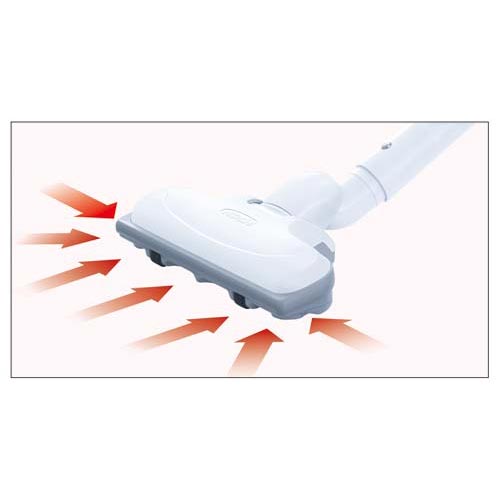 掃除機 紙パック式クリーナー ブルー CV-F50 日立 紙パック式クリーナー(フロアブラシ)ブルー HITACHI CV-F50