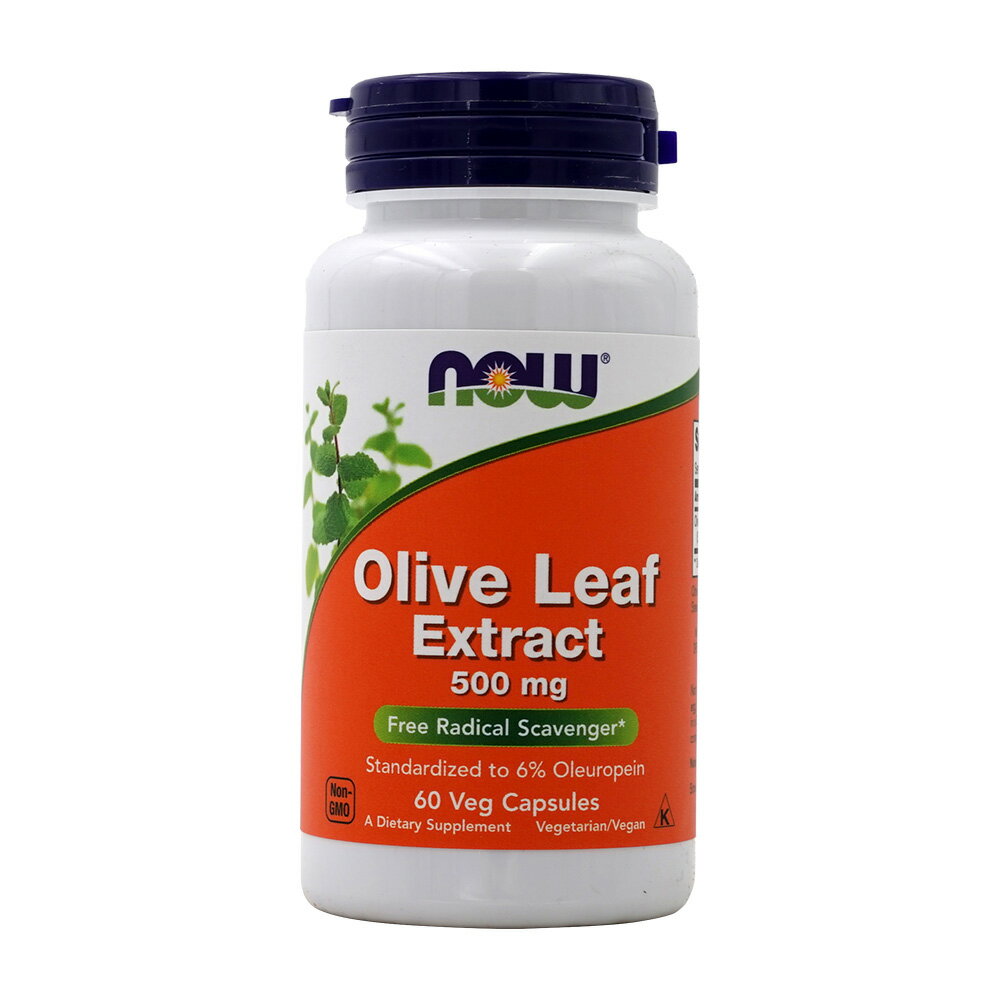 Now Foods Olive Leaf Extract 500 mg 60 VCaps