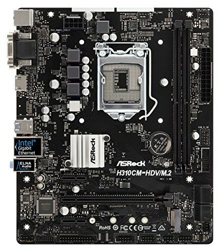 ASRock マザーボード H310CM-HDV/M.2
