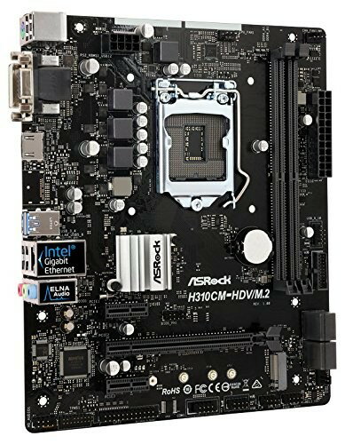 ASRock マザーボード H310CM-HDV/M.2