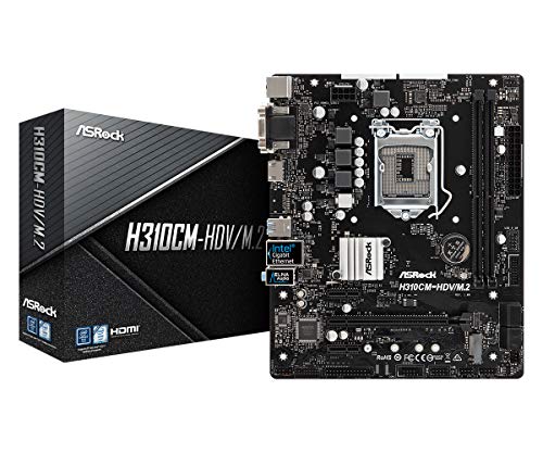 ASRock B365M-HDV マザーボード Amazon.com: ASRock Intel B365 Chipset Motherboard, B365M-HDV