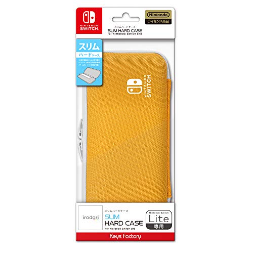 キーズファクトリー|KeysFactory SLIM HARD CASE for Nintendo Switch Lite irodori ライトオレンジ HSH-001-3