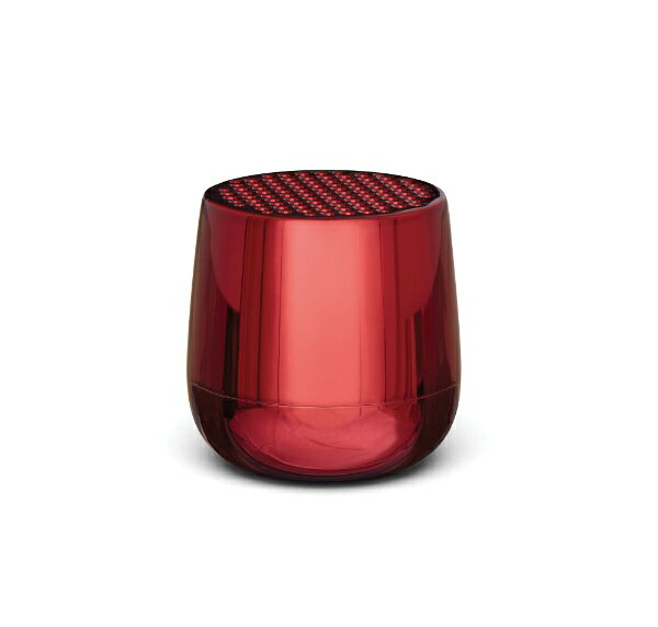 LEXON MINO + Wirelessly rechargeable Bluetoothスピーカー メタリックレッド LA125MR