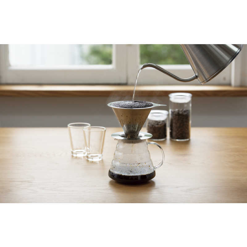 ハリオ ダブルメッシュメタルドリッパー DMD-01-HSV(1コ)