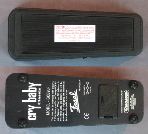 JIM DUNLOP クライベイビー クラシック Wah Wah ワウペダル GCB95F
