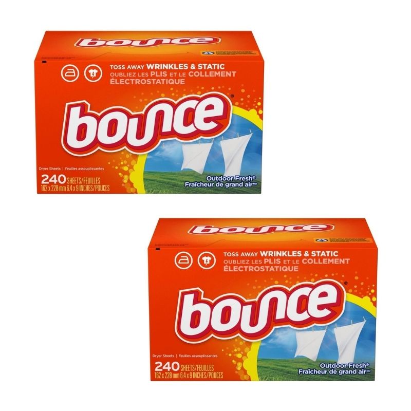 Bounce アウトドアフレッシュ ドライヤーシート 240枚入り