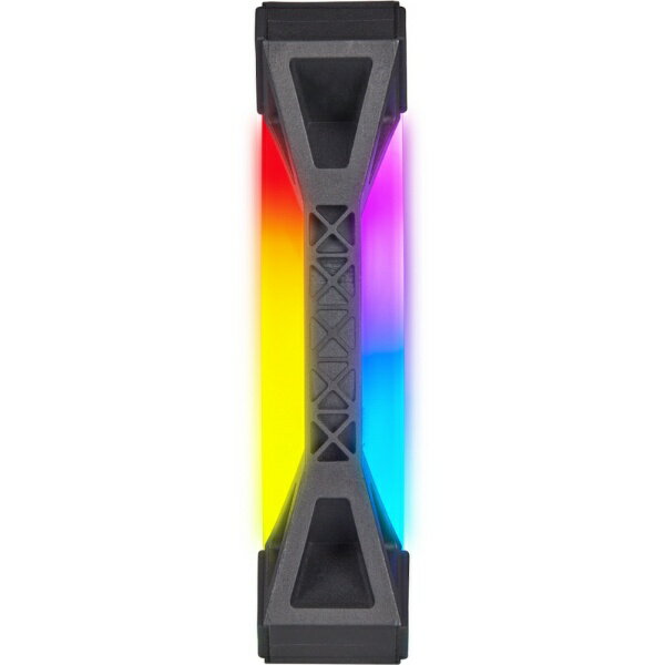 CORSAIR iCUE対応 QL120 RGB 120mm PWM シングルファン ブラック CO-9050097-WW
