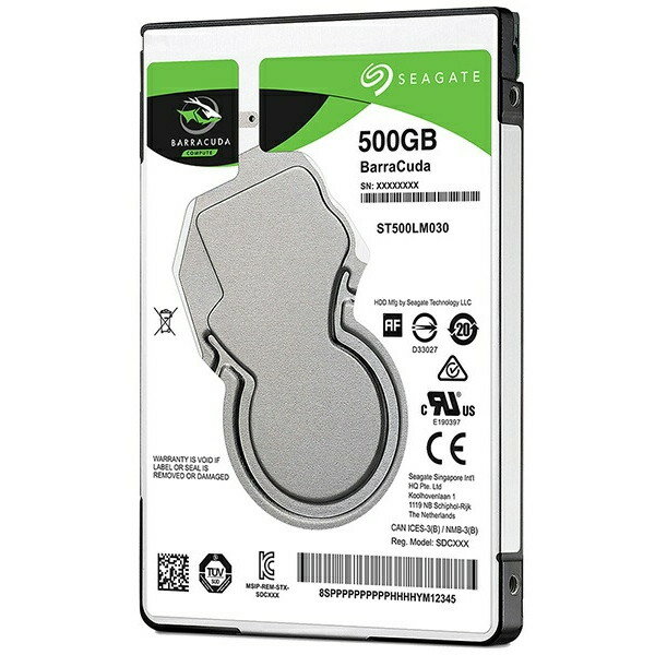 Seagate 内蔵HDD ST500LM030