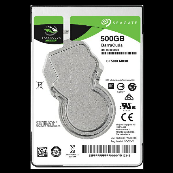 Seagate 内蔵HDD ST500LM030