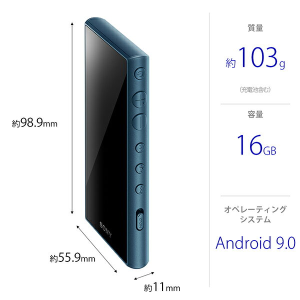 SONY ウォークマン Aシリーズ NW-A105(L)