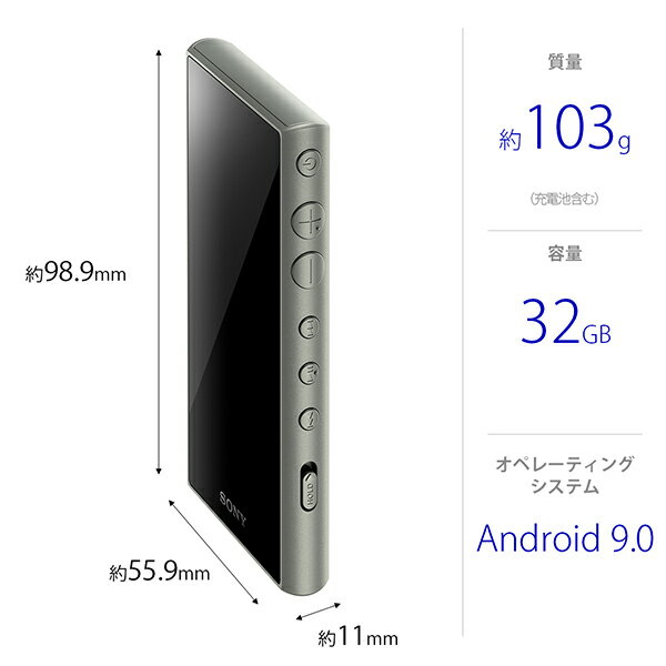SONY ウォークマン Aシリーズ NW-A106(G)