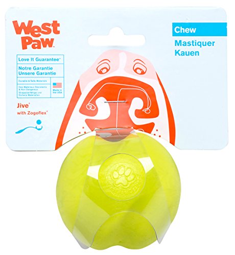West Paw ゾゴフレックス ジャイヴ 犬 おもちゃ 犬 ボール 犬用品 ペット用品 水に浮く 犬 おもちゃ 噛む 丈夫 ストレス解消 運動不足 訓練用 いぬおもちゃ グ…
