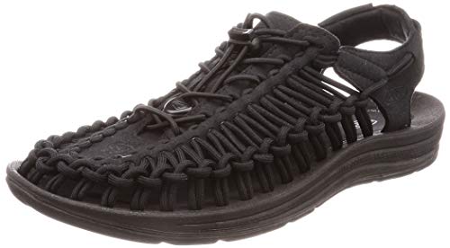 KEEN Mens UNEEK 3c Black/Black ユニーク サンダル スニーカー メンズ