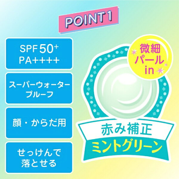 スキンアクア トーンアップUVエッセンス ミントグリーン 80G