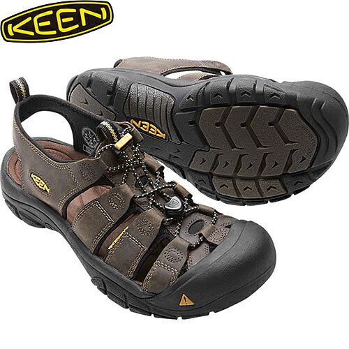 KEEN メンズ サンダル ニューポート ボストン NEWPORT Bison ブラウン 1001870