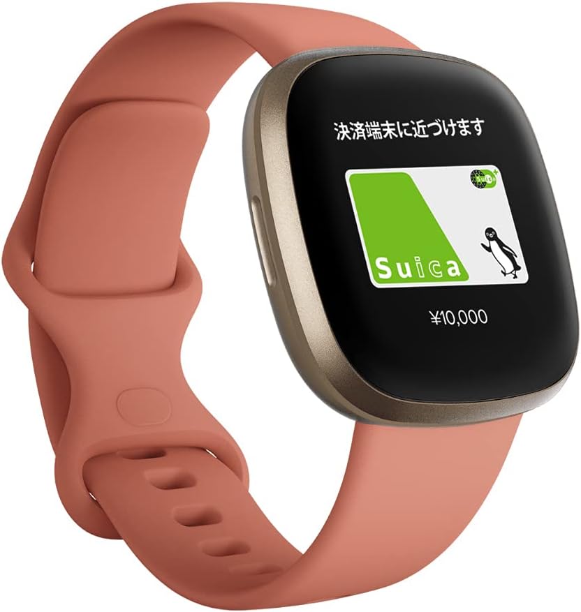 楽天市場】Fitbit スマートウォッチ SENSE LUNA WHITE/SOFT GOLD