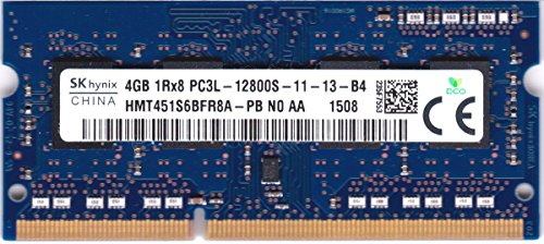 SK hynix 低電圧対応 PC3L-12800S DDR3L-1600 4GB SO-DIMM 204pin ノートパソコン用メモリ HMT451S6BFR8A-PB