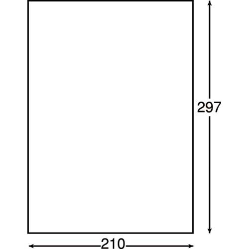 エレコム キレイ貼り 宛名・表示ラベル マルチプリント紙 フリーカット A4 ホワイト EDT-FKEXM(20枚入)