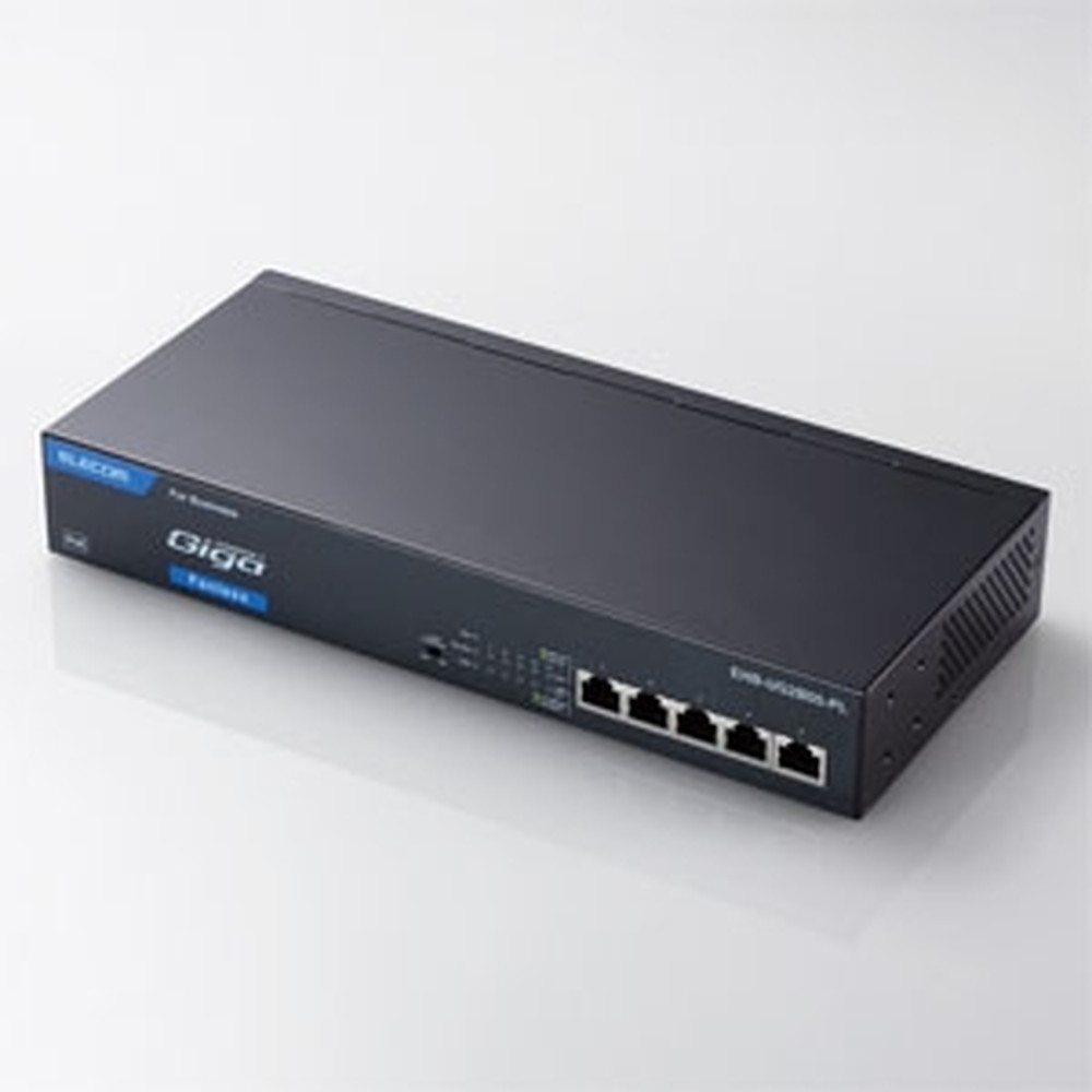 ELECOM - ELECOM EHB-UG2B16F-PL 新品 EHB-SG2C16-PL レイヤー2 Giga対応 PoE Webスマートスイッチ 1個