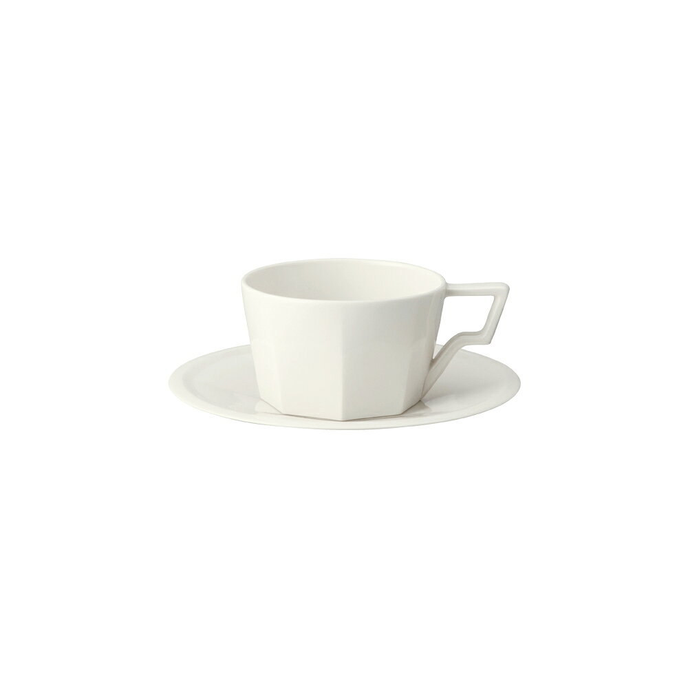 KINTO キントー コーヒーカップ OCT カップ＆ソーサー 220ml ホワイト 28884