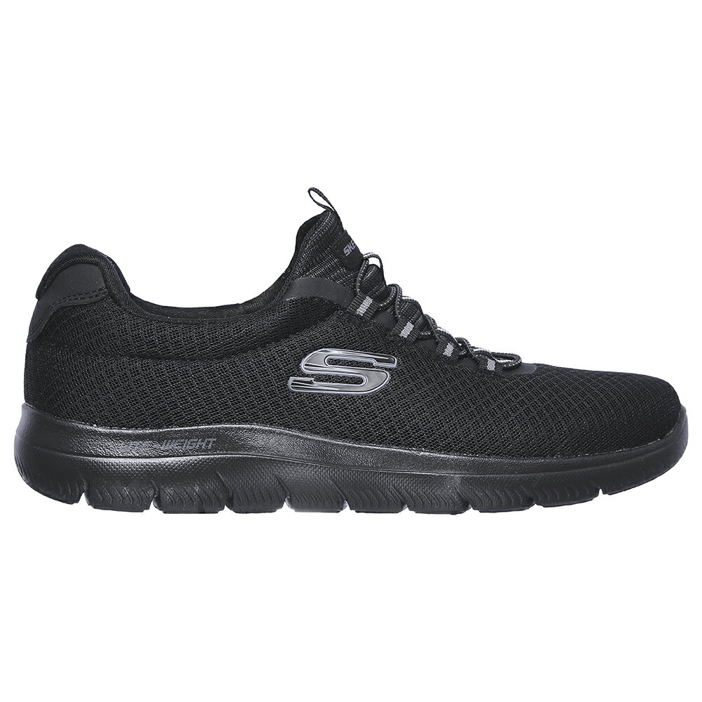 SKECHERS スケッチャーズ SUMMITS シューズ スリップオンスニーカー メンズ/レディース バンジーレース 26.5cm BBK BLACK SKJ-52811-BBK