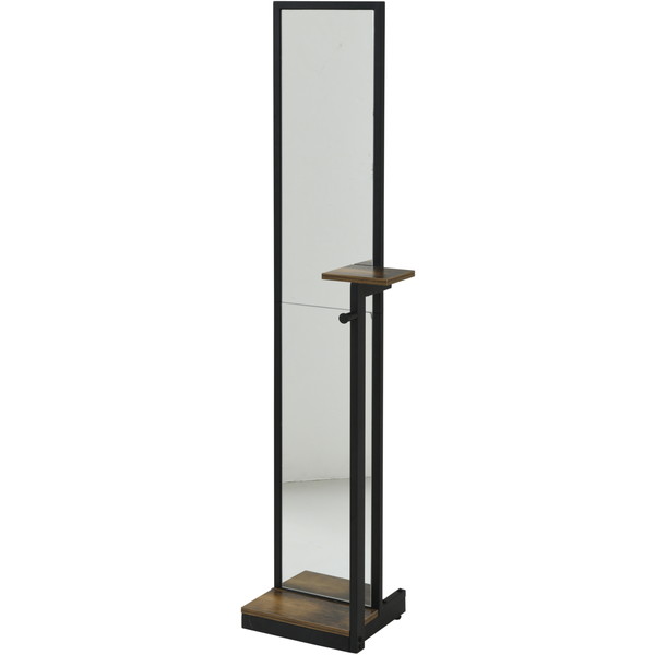 楽天市場】市場 ミラー付きハンガーラック anthem Mirror Hanger