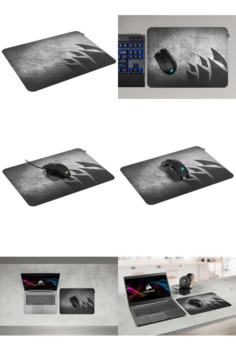 CORSAIR｜コルセア ゲーミングマウスパッド MM150 Medium ブラック CH-9421591-WW