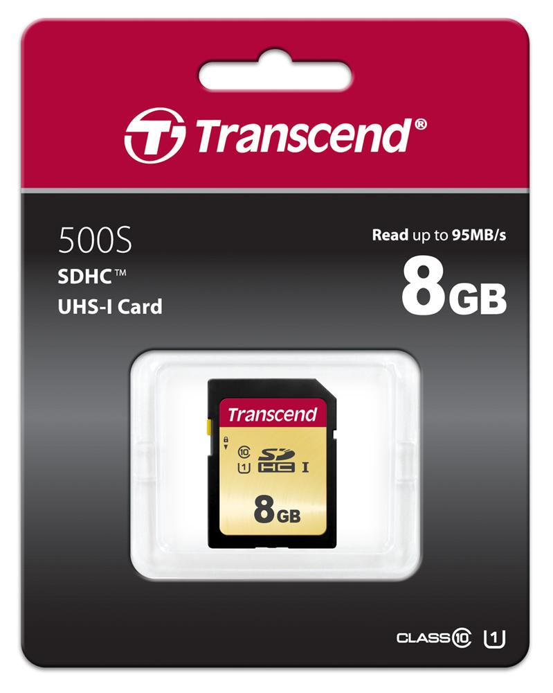 Transcend SDXC/SDHC 500S TS8GSDC500S