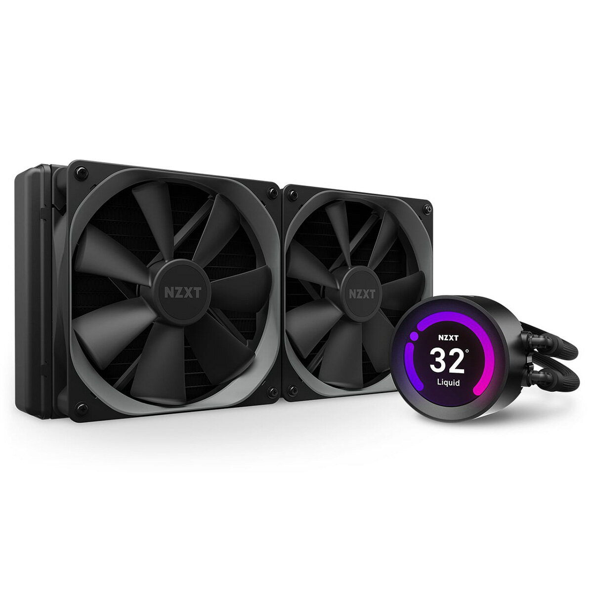 NZXT KRAKEN Z63 簡易水冷CPUクーラー 液晶モニタ搭載 RGB対応 280mm RL-KRZ63-01 FN1441