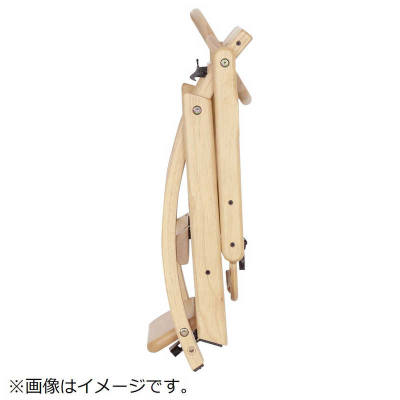 アーチ木製ローチェアIII ライトブラウン(1台)
